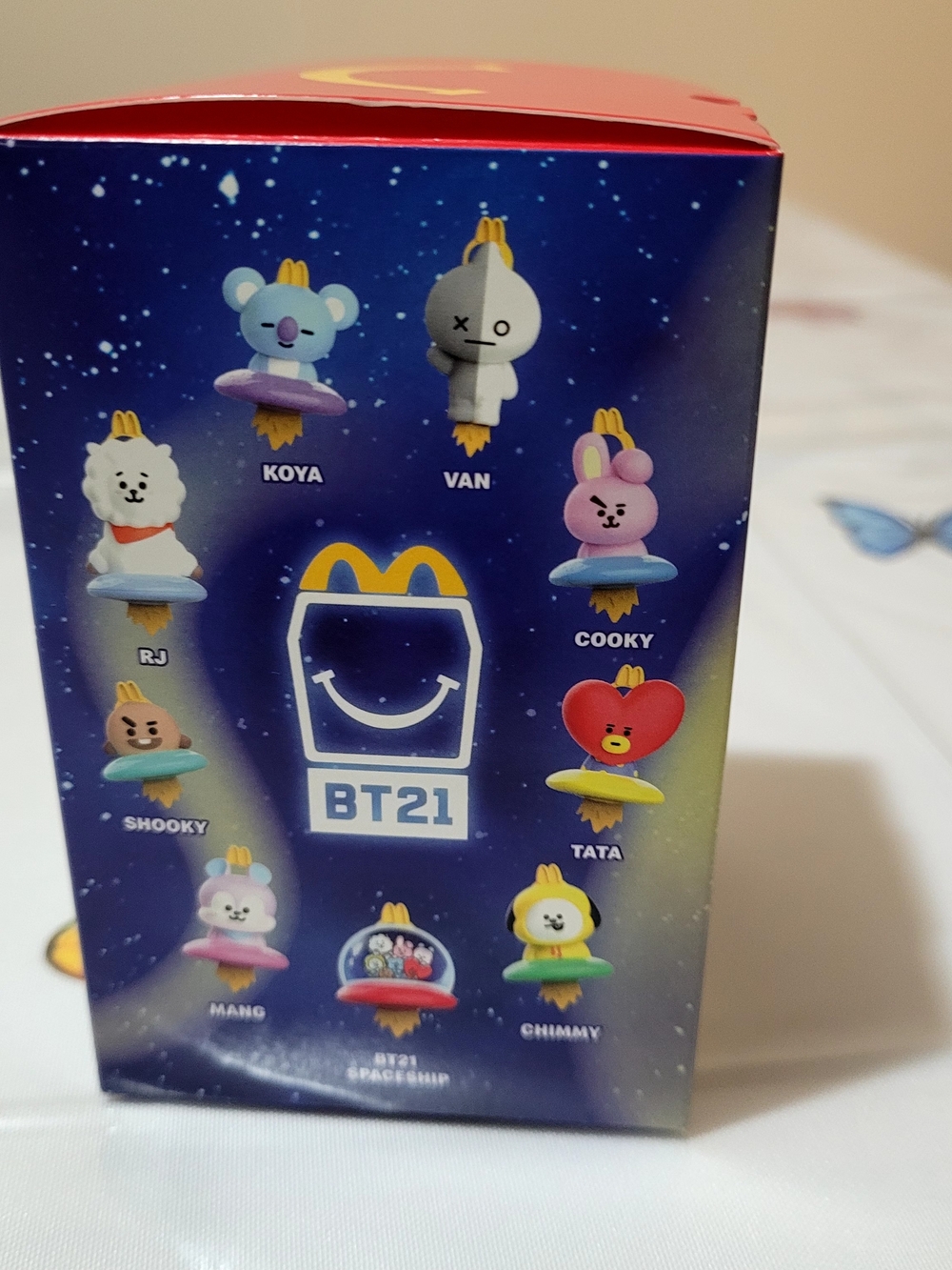 Space Series Kids Toy Collectible - Blue/Purple Tata Figurine